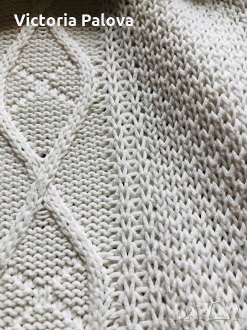 Красив модерен пуловер,памук, снимка 10 - Блузи с дълъг ръкав и пуловери - 26935144