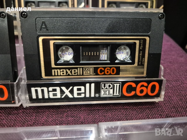 Качествени аудио касети MAXELL UDXLII C60/90 - TYPE II - хромна лента (по-дъртите златни) + подарък, снимка 3 - Аудио касети - 53400912