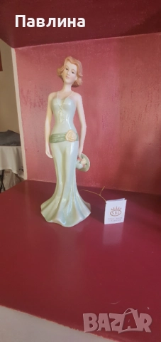 Две нови красиви порцеланови дами на REGAL, снимка 6 - Статуетки - 52017939