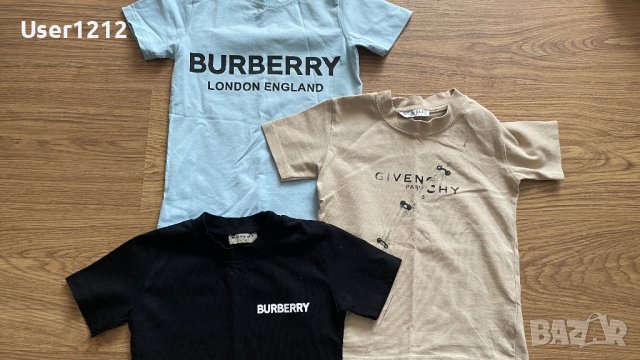 Burberry & Givenchy , снимка 5 - Детски тениски и потници - 44047791