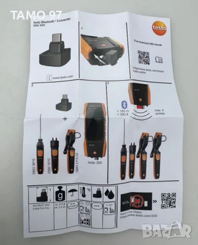 Testo Bluetooth Connector - Kонектор за анализатор, снимка 4 - Други инструменти - 51234553