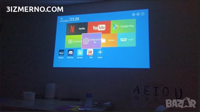 [НОВ] LED Видео SMART проектор MAGCUBIC HY300 Android 11 200ANSI 1280*720P за домашно кино, снимка 4 - Плейъри, домашно кино, прожектори - 43092829