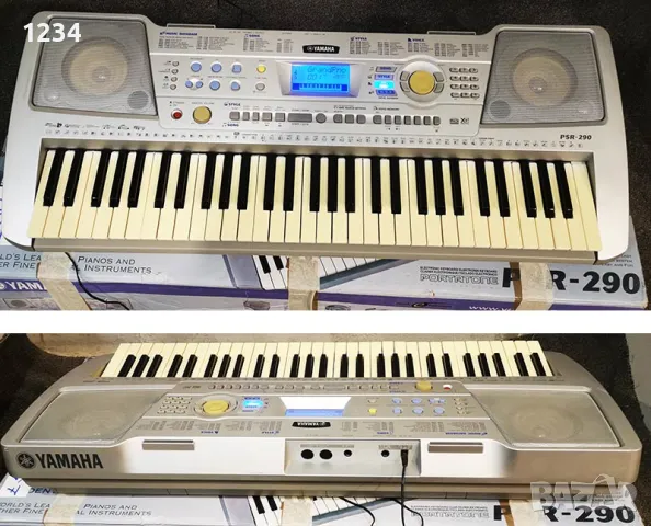 синтезатор клавир YAMAHA PSR-290 пиано динамична клавиатура