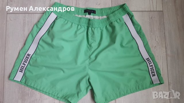 Нови зелени плувни шорти TOMMY HILFINGER размер L, снимка 1
