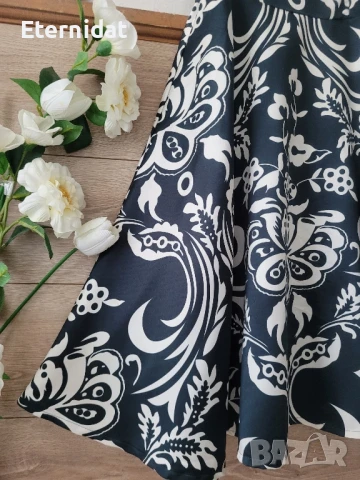 Разкроена елегантна рокля , снимка 10 - Рокли - 51400314