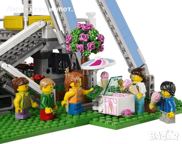 Употребявано Lego Creator 10247 Виенско колело от 2015 година, снимка 9 - Конструктори - 43384422