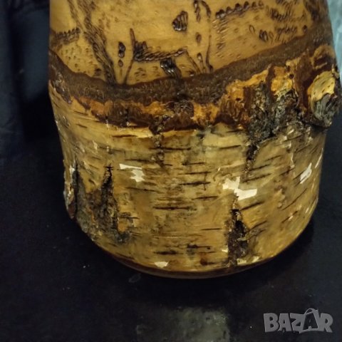 Дървена кана  ( халба ) за бира от бреза  разпродажба , снимка 6 - Антикварни и старинни предмети - 37953474