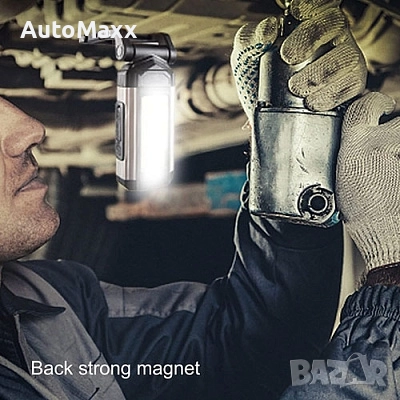 Работна LED лампа KXK-011-A, снимка 6 - Лед осветление - 51725798