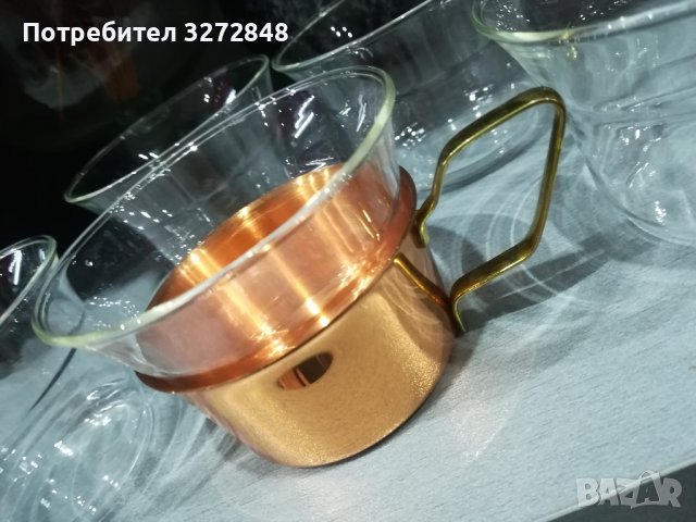 Чаши за кафе или чай SCHOTT MAIN /JENA®GLAS, снимка 6 - Антикварни и старинни предмети - 43131399