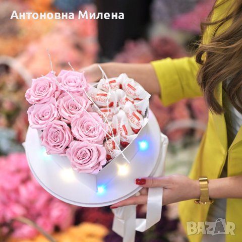 Вечни рози в сърце в Романтични подаръци в гр. Варна - ID40247253 — Bazar.bg