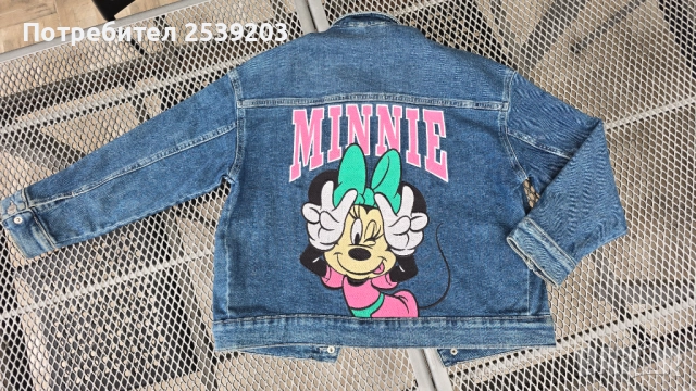Детско дънково яке Мини Маус на H&M 9-10 години, снимка 9 - Детски якета и елеци - 51853767