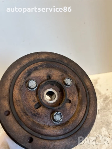 Шайба на колянен вал бензин за Peugeot 1007 16V, 1.6 (2006), снимка 3 - Части - 53541929