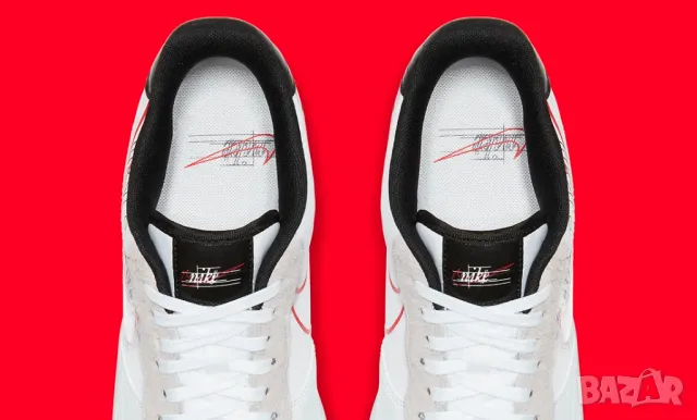 оригинални маратонки NIKE AIR FORCE 1 '07 LV8 "SCRIPT SWOOSH" номер 43, снимка 7 - Маратонки - 47916949