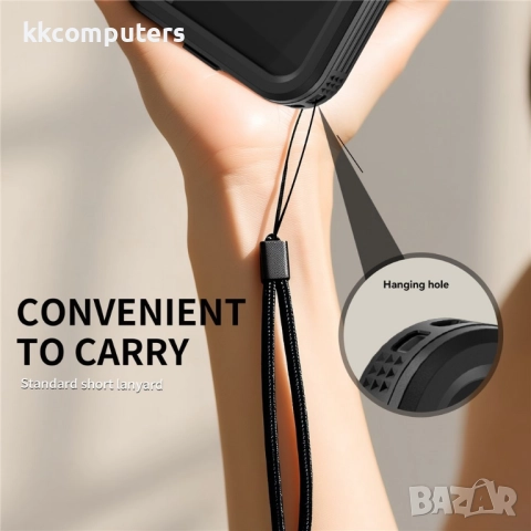 Водоустойчив калъф REDPEPPER за iPhone 17 Pro Max – IP68 защита и MagSafe съвместимост, 3 цвята, снимка 16 - Калъфи, кейсове - 52165211