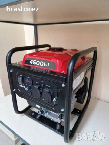 Генератори 3,5 KW Инверторен ГЕНЕРАТОР за Ток - МОНОФАЗЕН, снимка 4 - Генератори - 53039981