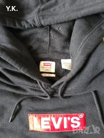 Оригинален мъжки суичър Levis, снимка 4 - Суичъри - 47519330