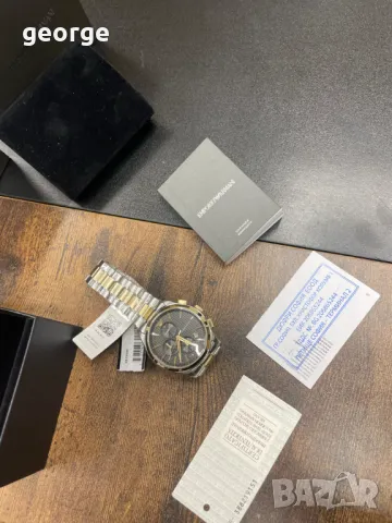 Часовник Emporio Armani - нов с гаранция, снимка 9 - Мъжки - 49255224