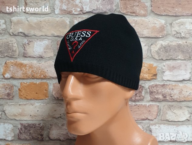 Нова зимна шапка на марката GUESS, снимка 5 - Шапки - 43003785