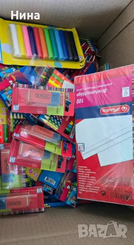 Палет с канцеларски материали и ученически пособия, снимка 2 - Ученически пособия, канцеларски материали - 47369272