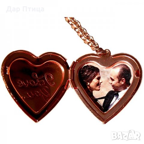 Подарък за Жена: Медальон Сърце със Снимка , снимка 3 - Подаръци за жени - 27840775