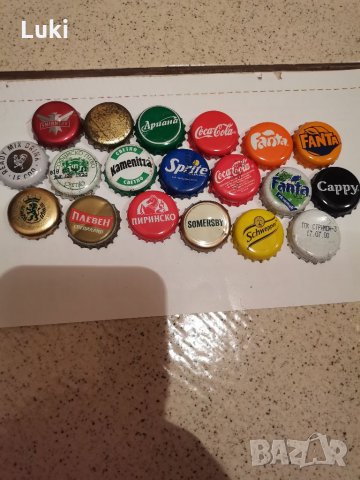 Капачки от бира, безалкохолни и слабо алкохолни напитки 