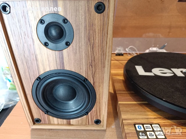 грамофон с усилвател "LENCO LS-500"/Bluetooth/, снимка 6 - Грамофони - 50452894