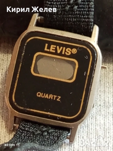 Винтидж електтронен часовник LEVIS рядък дамски за КОЛЕКЦИОНЕРИ 51853, снимка 3 - Антикварни и старинни предмети - 53492287