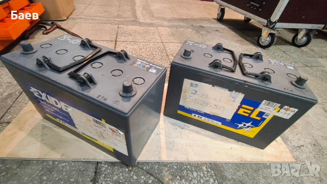 Тягови акумулатори 85 Ah EXIDE 2 бр., снимка 3 - Части - 53381414