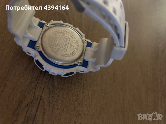  Оригинален часовник GSHOCK бял, снимка 4 - Мъжки - 52647198