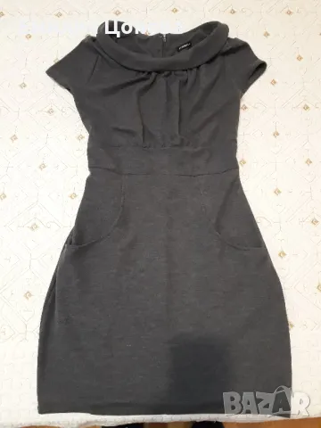 сива рокля-сукманче