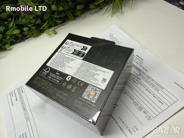 ! НоВо ! Huawei Watch GT6 46mm 2г Гаранция Black, снимка 2 - Смарт гривни - 52697349