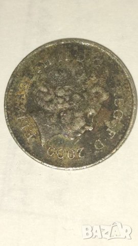 10 пенса 2000 година, 925 сребро, Кралица Елизабет ll. , снимка 2 - Нумизматика и бонистика - 38103355