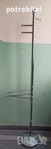 Метална закачалка с 3+3 въртящи рамена - за 10 евро