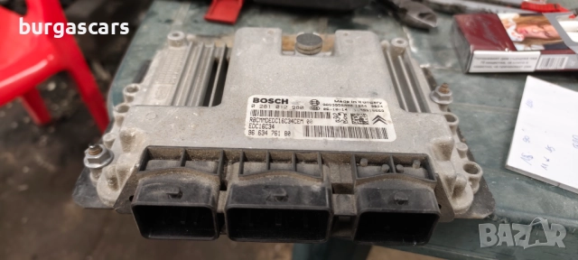 Компютър двигател 9653958980 / 0 281 012 980 Citroen Grand C4 Picasso 1.6HDI-109к.с - 160лв