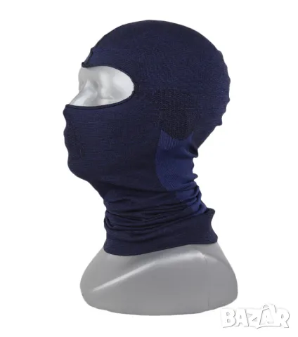 Термоактивно тъмносиньо боне от дишаща материя Haster, снимка 3 - Шапки - 48765575
