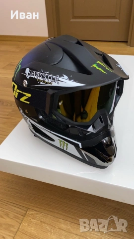 КАСКА MONSTER TOP ❗️❗️❗️