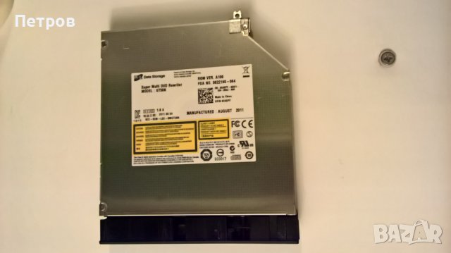 DVD записвачка – модел-GT50N- SATA -от лаптоп DELL - 15R N5110, снимка 2 - Части за лаптопи - 38551057