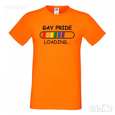  Мъжка тениска Pride  Loading Прайд,Празник.Повод,Изненада, снимка 4 - Тениски - 37102381