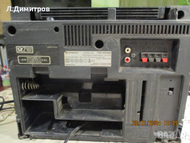 касетофон Хитачи, снимка 3 - Радиокасетофони, транзистори - 44016924