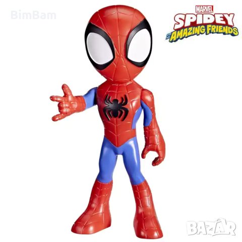Оригинална фигура Spider-Man - Spidey Amazing Friends / Marvel - 24 сm, снимка 2 - Фигурки - 43898753