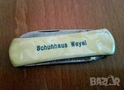 Малък немски сгъваем нож, 1 острие и пила за нокти