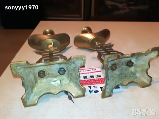 MADE IN HONG KONG-МЕД/МЕСИНГ-ВНОС FRANCE 1911222055, снимка 13 - Антикварни и старинни предмети - 38728488