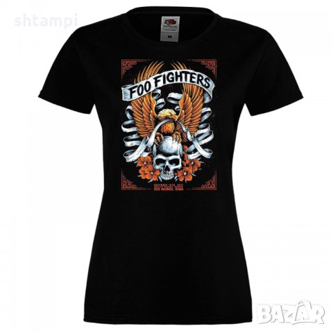 Дамска тениска Foo Fighters 1, снимка 2 - Тениски - 32865023