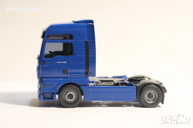 WIKING H0 1/87 MAN ВЛЕКАЧ КАМИОН МОДЕЛ ТИР КОЛИЧКА