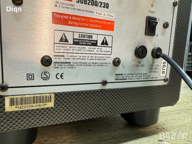 JBL Subwoofer , снимка 3 - Тонколони - 43823530