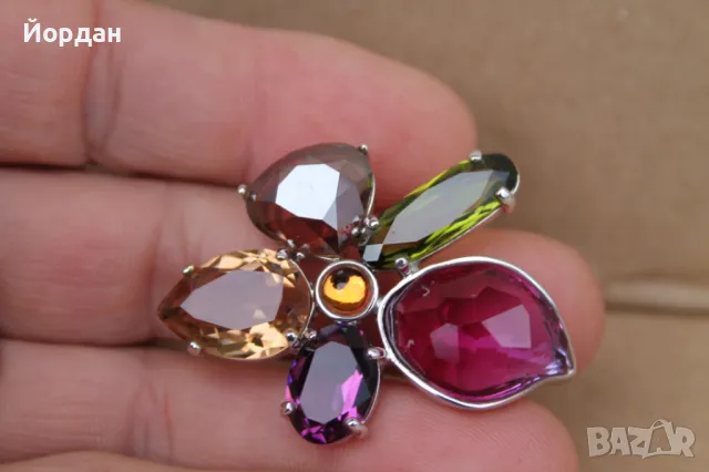 Дамски висулки за колие ''Swarovski'', снимка 8 - Колиета, медальони, синджири - 49753919