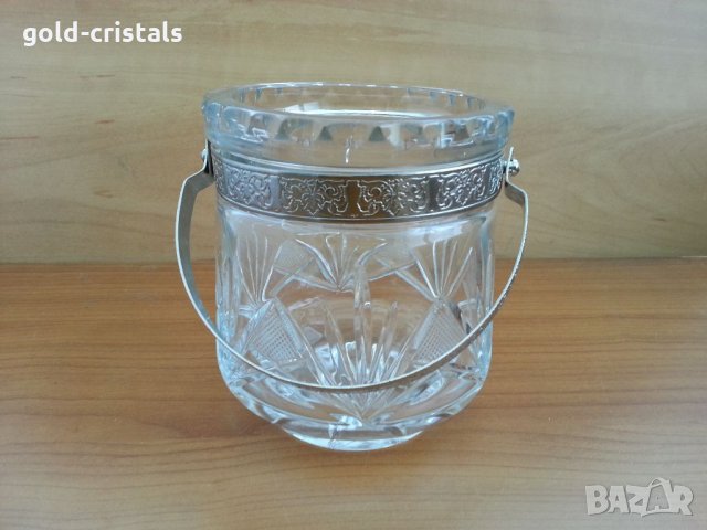 Кристална лекарка купа, снимка 2 - Антикварни и старинни предмети - 32737921
