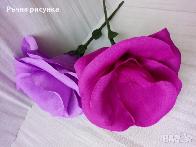 Големи рози за декорация 5лв, снимка 5 - Изкуствени цветя - 27119258