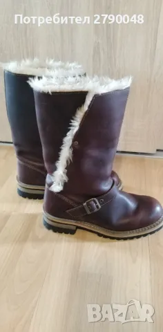 Зимни ботуши и боти - естествена кожа, снимка 9 - Дамски ботуши - 49642730