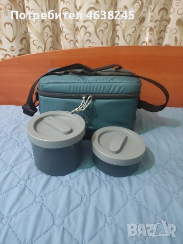 раница + хладилна чантичка с две кутии , снимка 4 - Спортна екипировка - 52681449